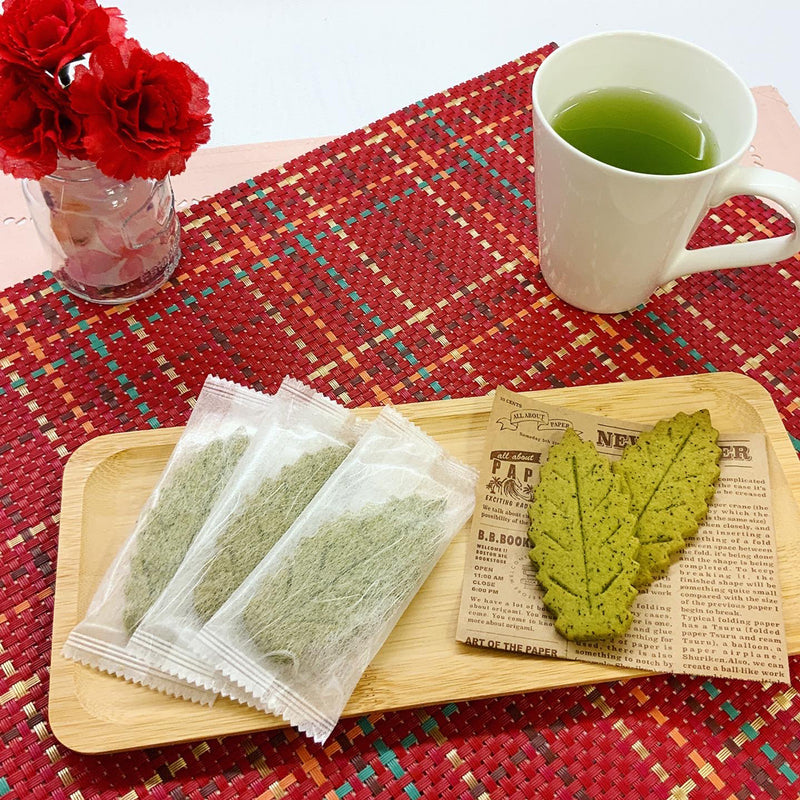 【鹿児島産深蒸し緑茶玉露造り&茶々クッキー20枚入セット】