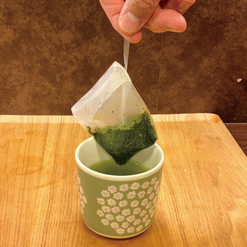 茶さじ付!お片付けが便利!!お好きな茶葉でティーバッグを作れるティーロードバッグ