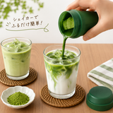 【加賀山中塗 Made in Japan】抹茶シェイカー&愛知県西尾産抹茶「喫茶去」セット※ネコポス便不可