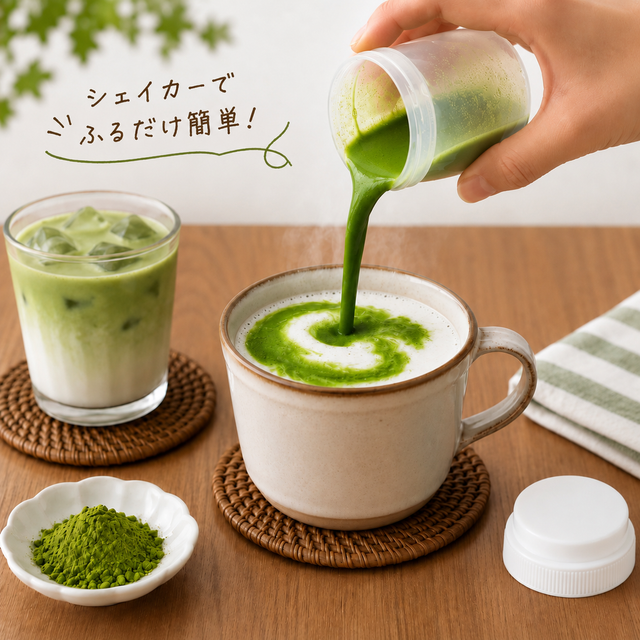 ご好評につき延長決定！ミニ抹茶シェイカープレゼントキャンペーン