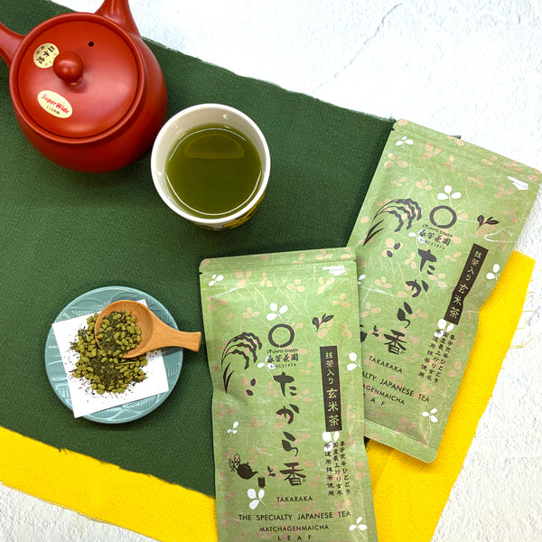 It will be handed over from October 14th to 20th. Foundation festival limited special price Genmaicha with Matcha “Takaraka” 100g 2 bottles set [Made in Kikugawa, Kakegawa, Shizuoka]