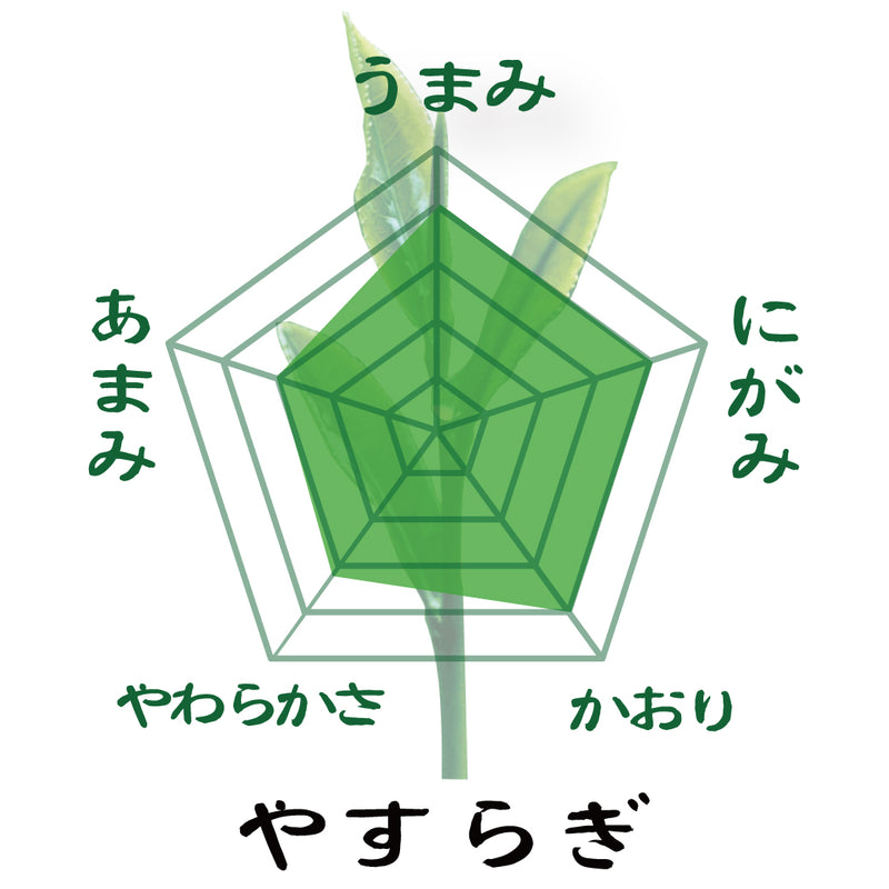 2 major production areas 3 varieties green tea drinking set / "Yasuragi" 80g, "Gyokuro Zukuri" 80g, "Yutaka Midori" 80g