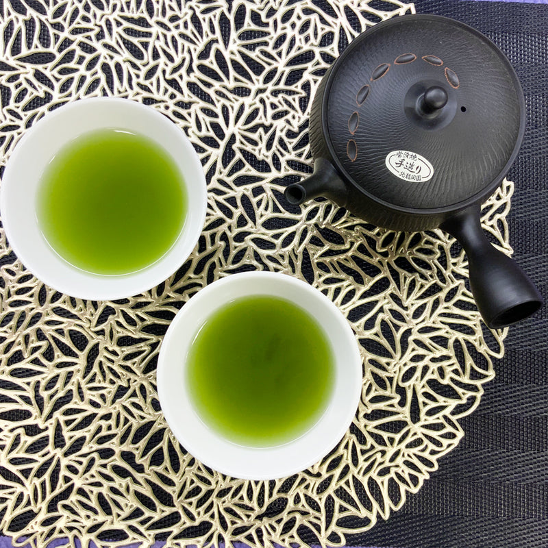 Delivery will be from October 12th to 18th. Founding festival limited special price Deep steamed green tea "Taikoban" 80g pack [Yabukita variety from Kakegawa, Shizuoka]