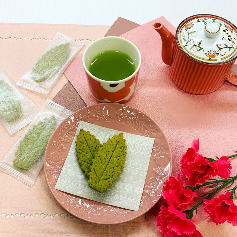 [Kagoshima daikon daikon saemidori variety] Special original covered sencha "Gyokurozukuri" 80g pack 