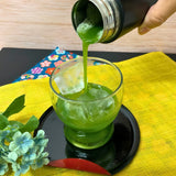 【愛知県西尾産】抹茶「喫茶去」＆抹茶ステンレスシェイカーセット※ネコポス便不可