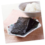 Carefully selected Ichibanzumi grilled seaweed from Saga Ariake, 10 sheets *Up to 2 bags for mail delivery