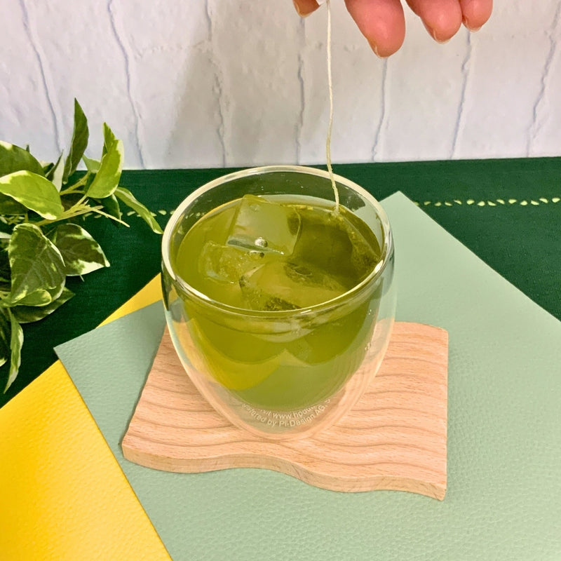 「国産原料使用」紐付き抹茶入玄米茶ティーバッグ【至福の香り】2.5gTB×10P入※ネコポス便不可