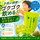 Large capacity 50p [Mori Shizuoka] Cold brew green tea "Hamakaze tea bag" 5g x 50P packed