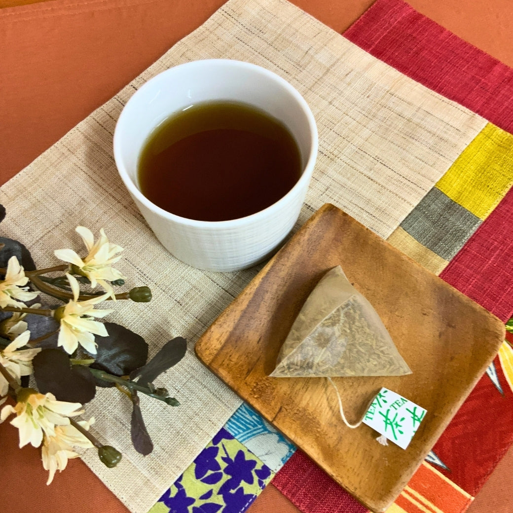 特別価格！贈答箱入！緑茶・ほうじ茶・抹茶入玄米茶「三種の紐付きティーバッグセット」※ネコポス便不可