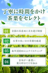 [Fukuoka Yame production] Mogami green tea string tea bag "Yame no Shizuku" 5g x 10P packed 