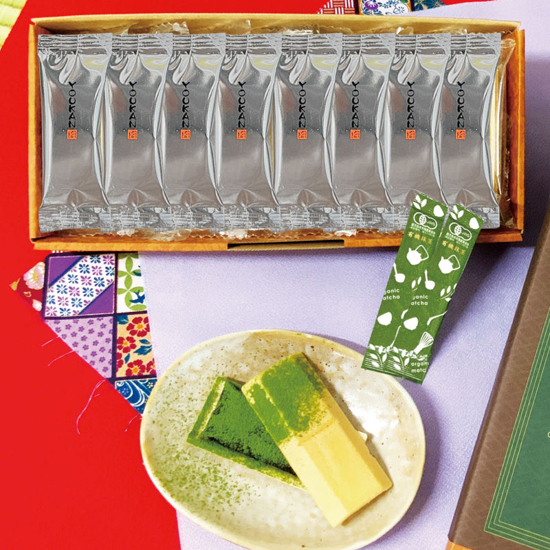 [Using Fukuoka Yame matcha &amp; domestic ingredients] Matcha anmitsu (3 pieces)