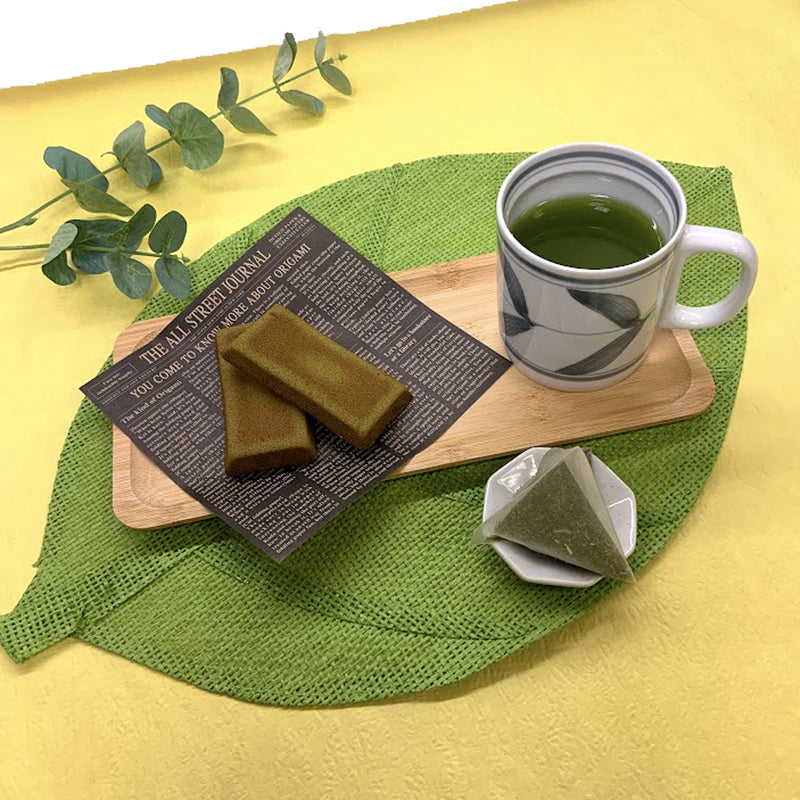 [Organic cultivation from Kagoshima] "Kagoshima organic green tea tea bags with matcha" Tetra-shaped 6g tea bags without strings x 20P *Mail delivery not possible 