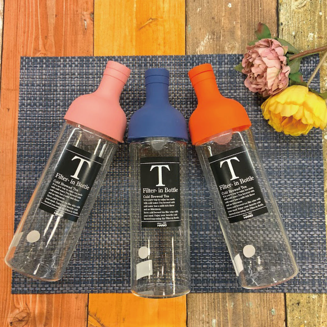 【HARIO製】ワインボトル型ガラスポット【フィルターインボトル】