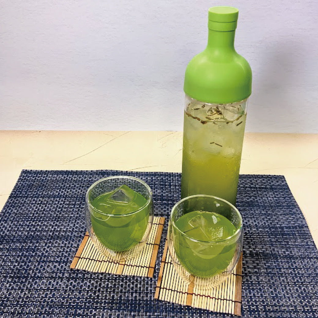 【静岡森産】 水出し茶「はまかぜ」160g詰＆水出しフィルターインボトルセット