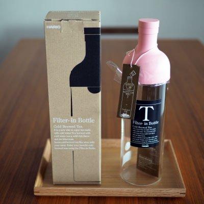 [Made by HARIO] Wine bottle type glass pot [Filter in bottle]