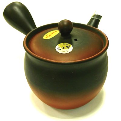 Tokoname ware kiln strange belt mesh teapot 370ml