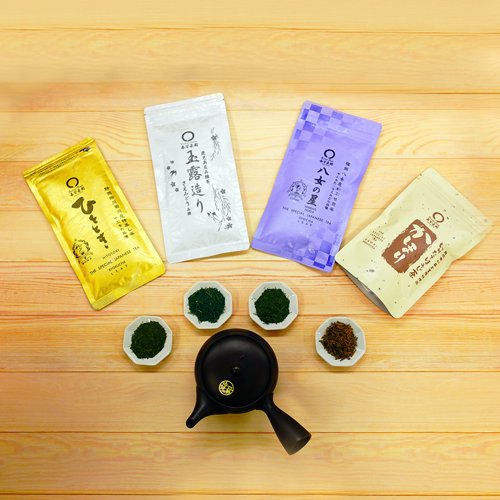 Bundled OK! Good deal! Bulk buying set including shipping! "Selected 4 types of tea leaf set"