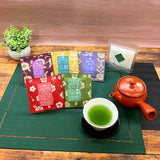 【recommendation! Special price including shipping] "Comparison of 5 kinds of Japanese tea drinking Tokoname-yaki vermilion teapot teapot set"