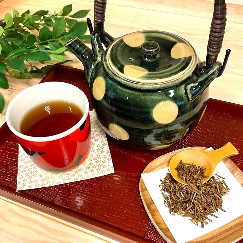 Bundled OK! Good deal! Bulk buying set including shipping! [Using stems from Kakegawa, Shizuoka] Freshly roasted Hojicha "Kahori" 100g set of 5