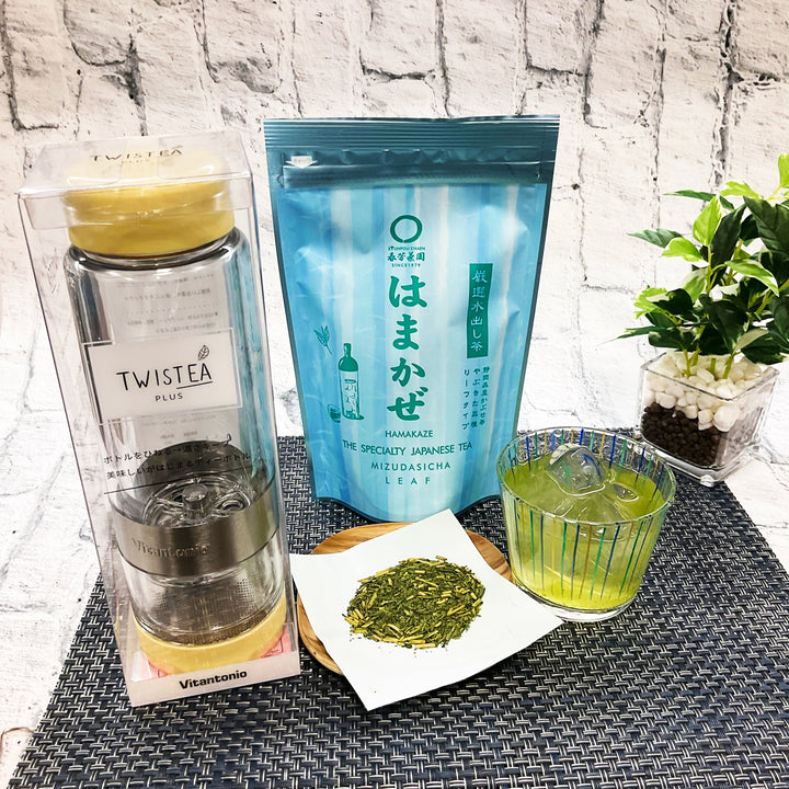 Twisty Plus &amp; Cold Brew Green Tea "Hamakaze" Set
