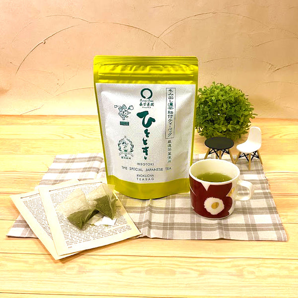 [Made in Kikugawa, Kakegawa, Shizuoka] Tea pack with string "Hitotoki" 3g x 30 bags *No mail delivery